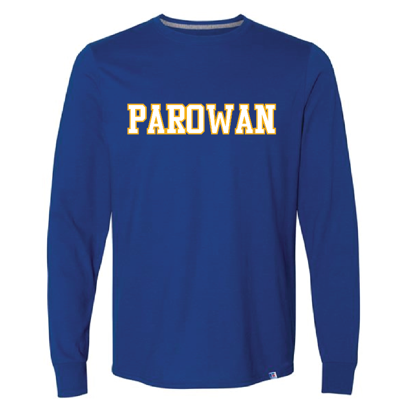 Blue Parowan Long Sleeve T-Shirt Main Image